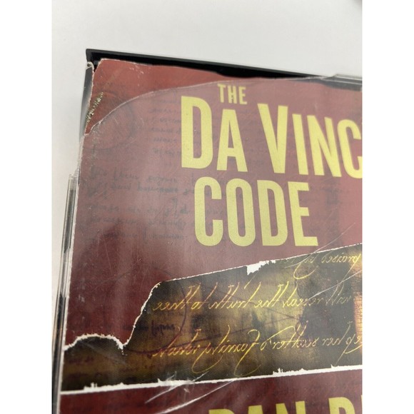 THE DA VINCI CODE A NOVEL DAN BROWN 5 CD Audiobook DAVINCI - Picture 12 of 13